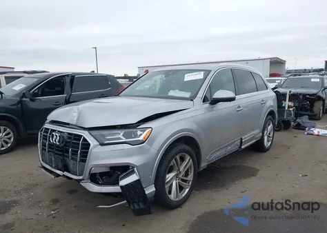 2021 Audi Q7 Premium 45 Tfsi Quattro Tiptronic из США, поврежденный, VIN WA1AJAF7XMD018087